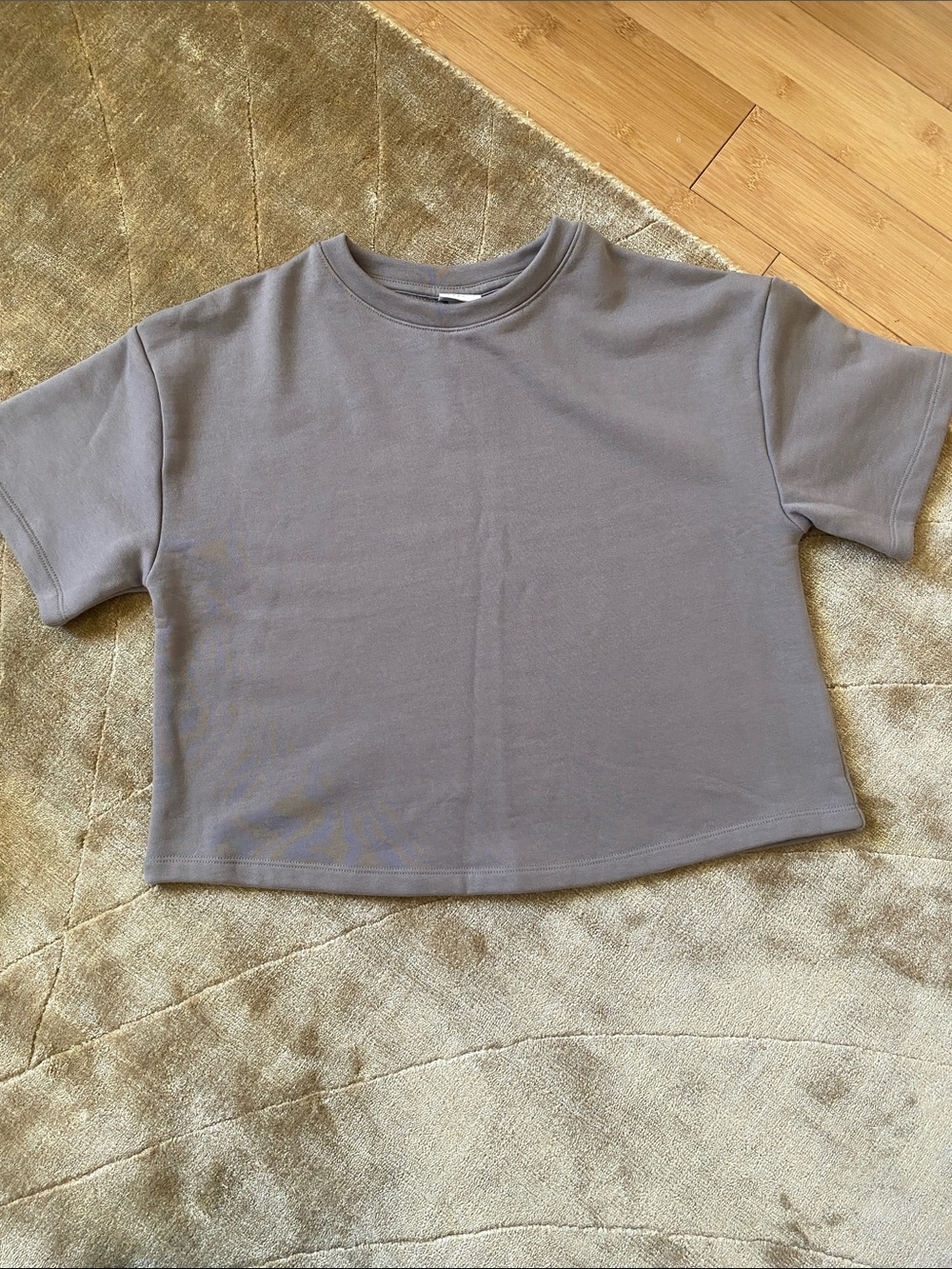 Retro terry cotton tee
